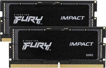 Kingston FURY Impact DDR5 4800 MHz SO-DIMM 64 Gt -muistimodulipaketti