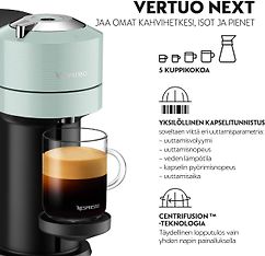 Nespresso Vertuo Next -kapselikeitin, kuva 7