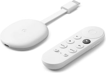 Google Chromecast HD with Google TV -langaton mediatoistin (4. sukupolvi)