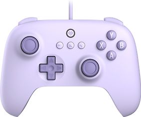 8BitDo Ultimate C Wired -langallinen peliohjain, purpura, Windows / Android