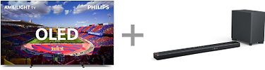 Philips OLED808 77" 4K OLED Ambilight Google TV + Fidelio B95 5.1.2. Dolby Atmos Soundbar -tuotepaketti