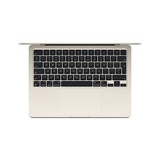 Apple MacBook Air 13" M3 24 Gt, 256 Gt 2024 -kannettava, tähtivalkea (MXCU3), kuva 2