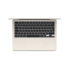 Apple MacBook Air 13" M3 24 Gt, 256 Gt 2024 -kannettava, tähtivalkea (MXCU3), kuva 2