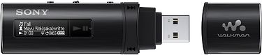 Sony Walkman NWZ-B183FB 4 GB -MP3-soitin FM-radiolla, musta, kuva 3