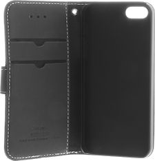 Insmat Exclusive Flip Case lompakkokotelo Apple iPhone SE, musta, kuva 3