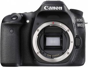 Canon EOS 80D -järjestelmäkamera, runko