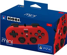 Hori Mini Wired Gamepad -peliohjain, punainen, PS4, kuva 5
