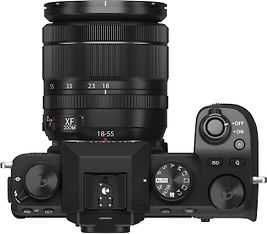Fujifilm X-S10 -järjestelmäkamera, musta + 18-55 mm objektiivi, kuva 3