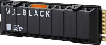WD Black SN850 Heatsink 500 Gt M.2 NVMe SSD-kovalevy, kuva 3