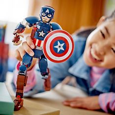 LEGO Super Heroes Marvel 76258 - Rakennettava Captain America ‑hahmo, kuva 5