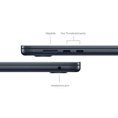 Apple MacBook Air 15" M3 16 Gt, 2 Tt 2024 -kannettava, keskiyö (MXD43), kuva 7