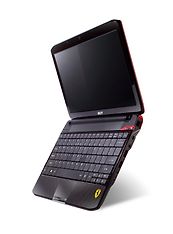Acer Ferrari One 200 / 11.6" / Athlon L310 / 2 GB / 160 GB /  Windows 7 Home Premium 64-bit - kannettava tietokone, väri punainen, kuva 7