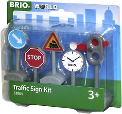 BRIO World 33864 - Liikennemerkit, 5 kpl pakkaus – 