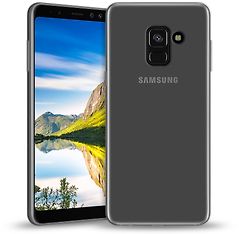 Wave silikonisuojus, Samsung Galaxy A8 (2018), läpinäkyvä