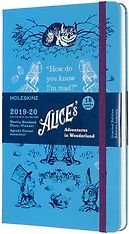 Moleskine 18M Alice In Wonderland -kalenteri, 2019 - 2020