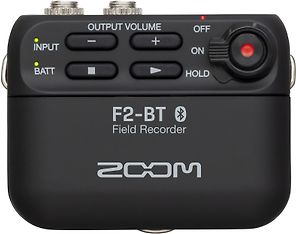 Zoom F2-BT -tallennin, musta