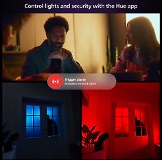 Philips Hue Secure valvontakamera, langallinen, pöytäteline, valkoinen, 1 kpl, kuva 9