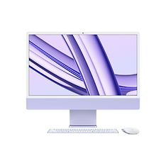 Apple iMac 24" M3 24 Gt, 256 Gt -tietokone, violetti (Z19P)