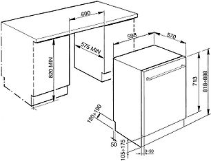 Smeg STX235CLLO -astianpesukone, teräs, kuva 16