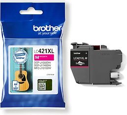 Brother LC421XLM -värikasetti, magenta, kuva 2