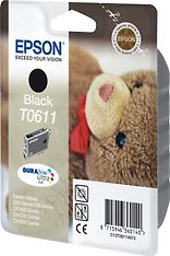 Epson T0611 -mustekasetti, musta, kuva 2
