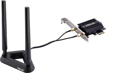 Asus PCE-AX58BT Dual-band PCI-E-WiFi 6-adapteri ja Bluetooth 5.0 -sovitin, kuva 2