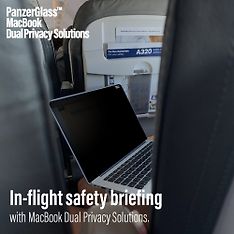 PanzerGlass Magnetic Privacy for 13,3" Macbook Air/Pro -tietoturvasuoja, kuva 6