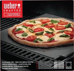 Weber Crafted -lasitettu pizzakivi, 41 x 42 cm