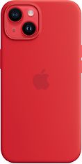 Apple iPhone 14 silikonikuori MagSafella, punainen (PRODUCT)RED, kuva 5