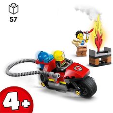 LEGO City Fire 60410  - Palokunnan pelastusmoottoripyörä, kuva 2