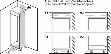 Bosch KIL82ADD0 Serie 6 -jääkaappi pakastelokerolla, integroitava, kuva 7