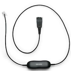 Jabra GN1216 QD  RJ9 -adapteri, suoralla johdolla