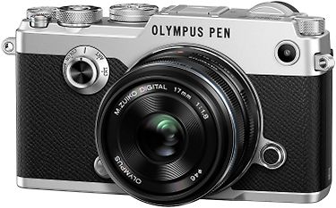 Olympus PEN-F hopea + 17 mm f/1.8 musta, kuva 2
