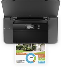 HP Officejet 200 Mobile -tulostin akulla, kuva 4