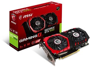 MSI GeForce GTX 1050 Gaming X 2G 2048 Mt -näytönohjain PCI-e-väylään