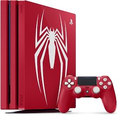 Sony PlayStation 4 Pro 1 Tt - Spider-Man- Limited Edition -pelikonsoli, erikoisväri, kuva 2