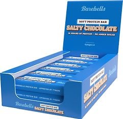 Barebells Soft Salty Chocolate -proteiinipatukka, 55 g, 12-pack