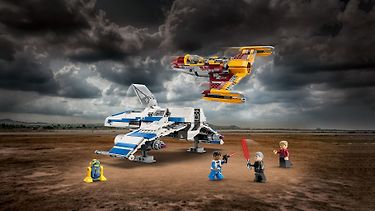 LEGO Star Wars 75364 - Uuden Tasavallan E-wing™ vs. Shin Hatin tähtihävittäjä, kuva 5