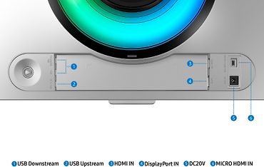 Samsung Odyssey G9 (G93SC) 49" OLED -kaareva pelinäyttö, kuva 6
