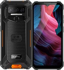 Oukitel WP23 Pro -puhelin, 128/8 Gt, musta / oranssi