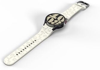 Samsung x Marimekko Wristband -ranneke, Samsung Galaxy Watch 4 / 5 / 6, beige, kuva 6