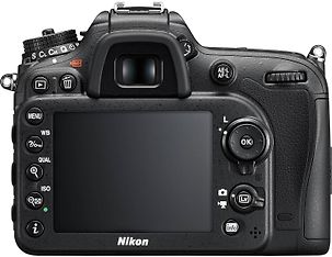 Nikon D7200 järjestelmäkamera, runko, kuva 3