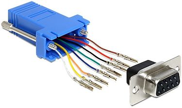 DeLOCK DB9 naaras -> RJ-45 adapteri