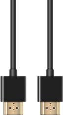 Fuj:tech Profinity 4K HDMI High Speed with Ethernet -kaapeli, 1,8 m, musta