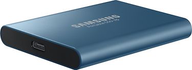 Samsung SSD T5 ulkoinen SSD-levy 500 Gt, sininen, kuva 3