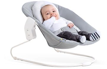 Hauck Alpha Bouncer 2in1 -sitteri ja syöttötuolin istuin, Stretch Grey, kuva 6