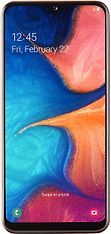 Samsung Galaxy A20e -Android-puhelin, Dual-SIM, 32 Gt, koralli, kuva 3