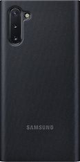 Samsung Galaxy Note10 Clear View Cover -suojakansi, musta, kuva 2