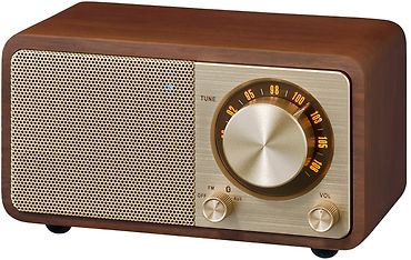 Sangean Genuine Mini WR-7 -FM-radio Bluetooth-yhteydellä, kirsikka, kuva 2