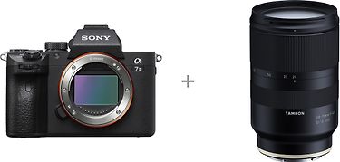 Sony A7 III -järjestelmäkamera + Tamron 28-75 mm 2.8